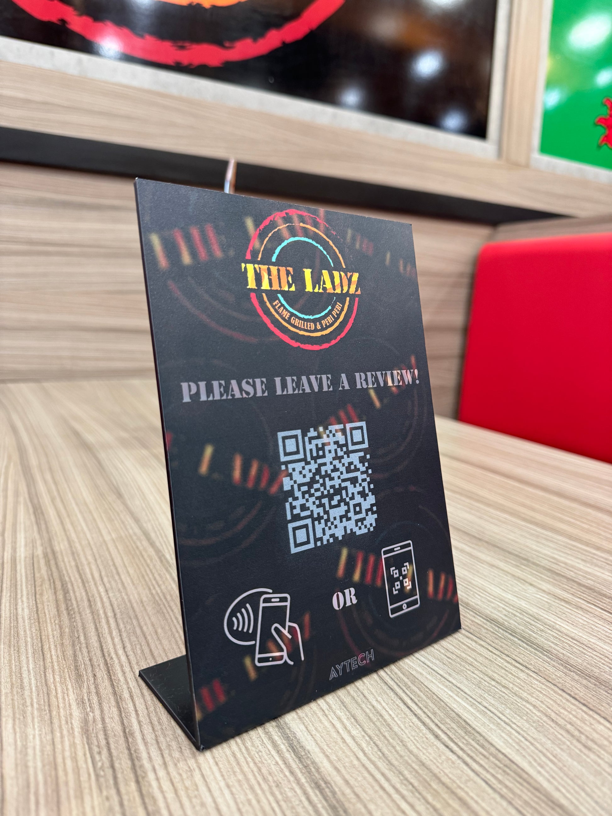 Contactless Table Talkers  - BASIC - AYTECH
